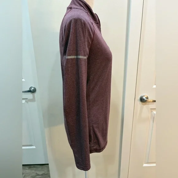 Adidas Running Climalite Quarter Zip Long Sleeve Pullover Size medium - Picture 2 of 12